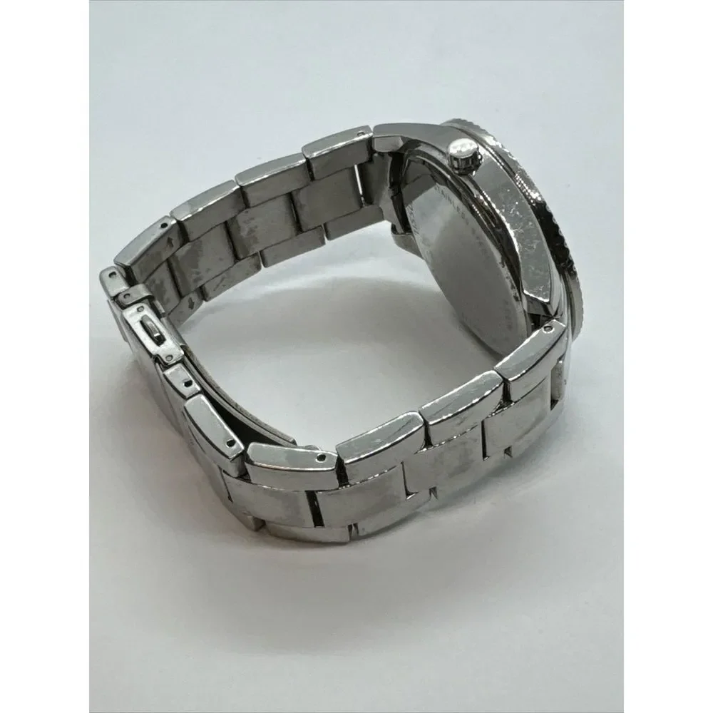 Fossil Stella ES3722 Women Silver Stainless Steel Analog Dial Wrist Watch JNA319